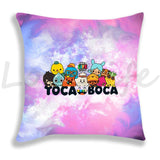 Cute Cartoon Toca Life World Pillow Case Home