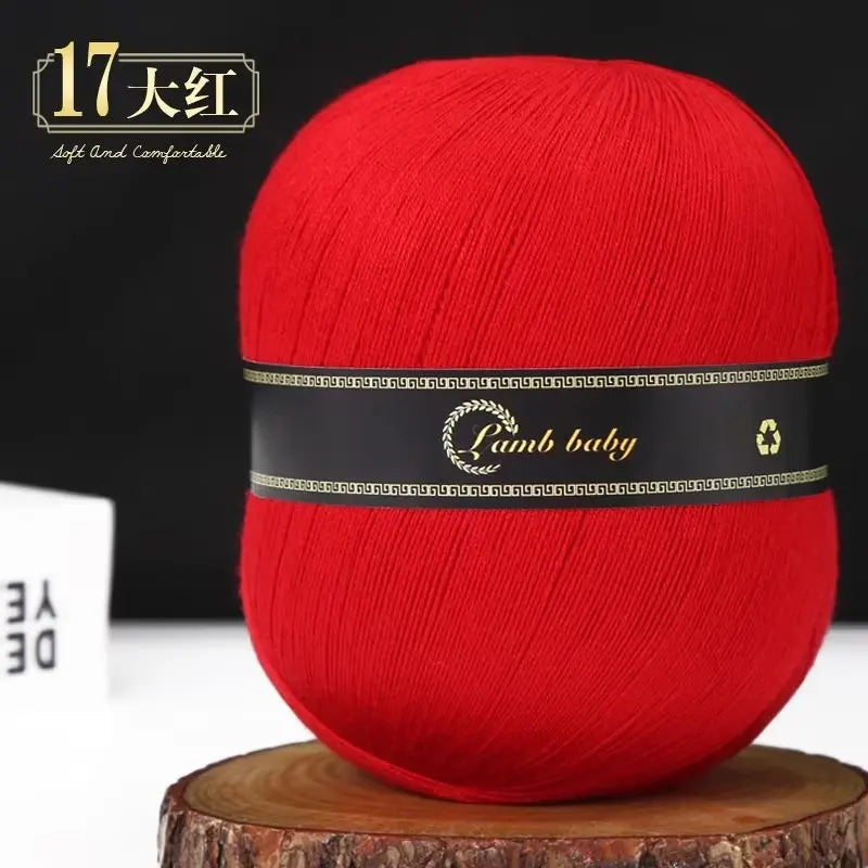 150g Solid Color Silk Cotton Yarn Soft Yarn