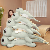 Huggable Big Long Cute Dinosaur Plush Toy Soft