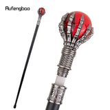 Colorful Glass Ball Single Joint Walking Stick with