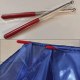 New Dance Props Flag Gilded Cloth Half Round