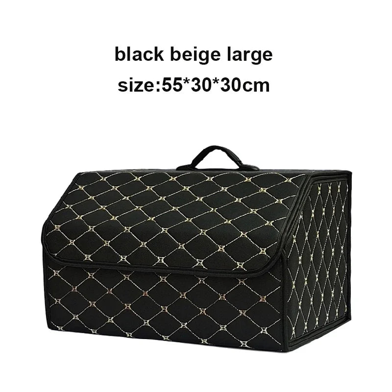 Car Trunk Organizer Box Large Capacity Auto Multiuse