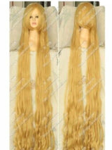 Harajuku Tangled Rapunzel Long Blonde Gold 150CM-200CM Wavy