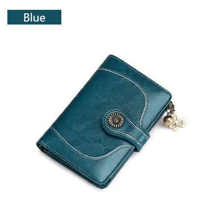 2024 Women's Genuine Leather Long Wallet