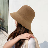 New Summer Foldable Bucket Hats For Women Girls