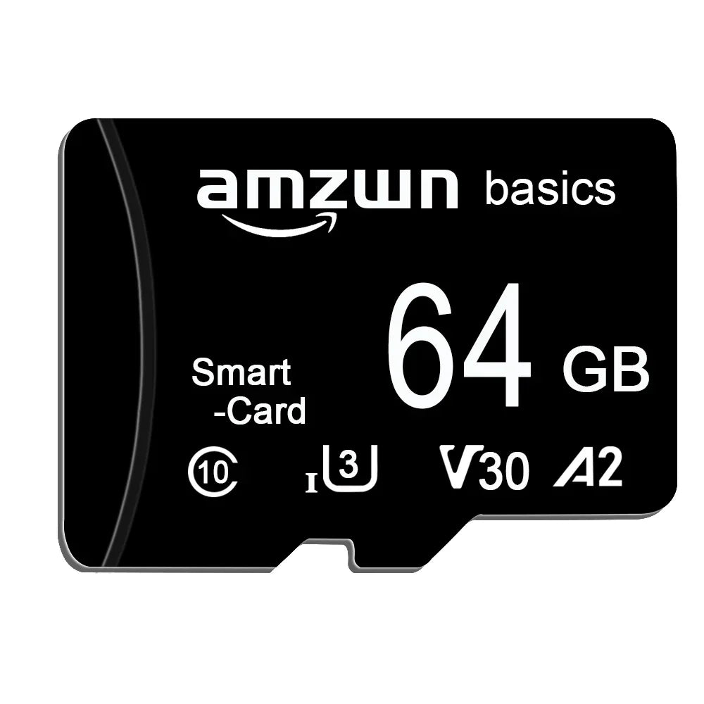 White Mini SD Card 64GB 32GB Flash Memory
