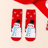 4 Pairs/Lot Children Girls Socks Christmas Socks For