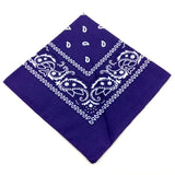 Fashion Bandana Kerchief Head Square Scarves Print Handkerchief
