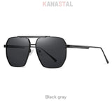 Men's Polarized Sunglasses UV400 TR Metal Colorful Square