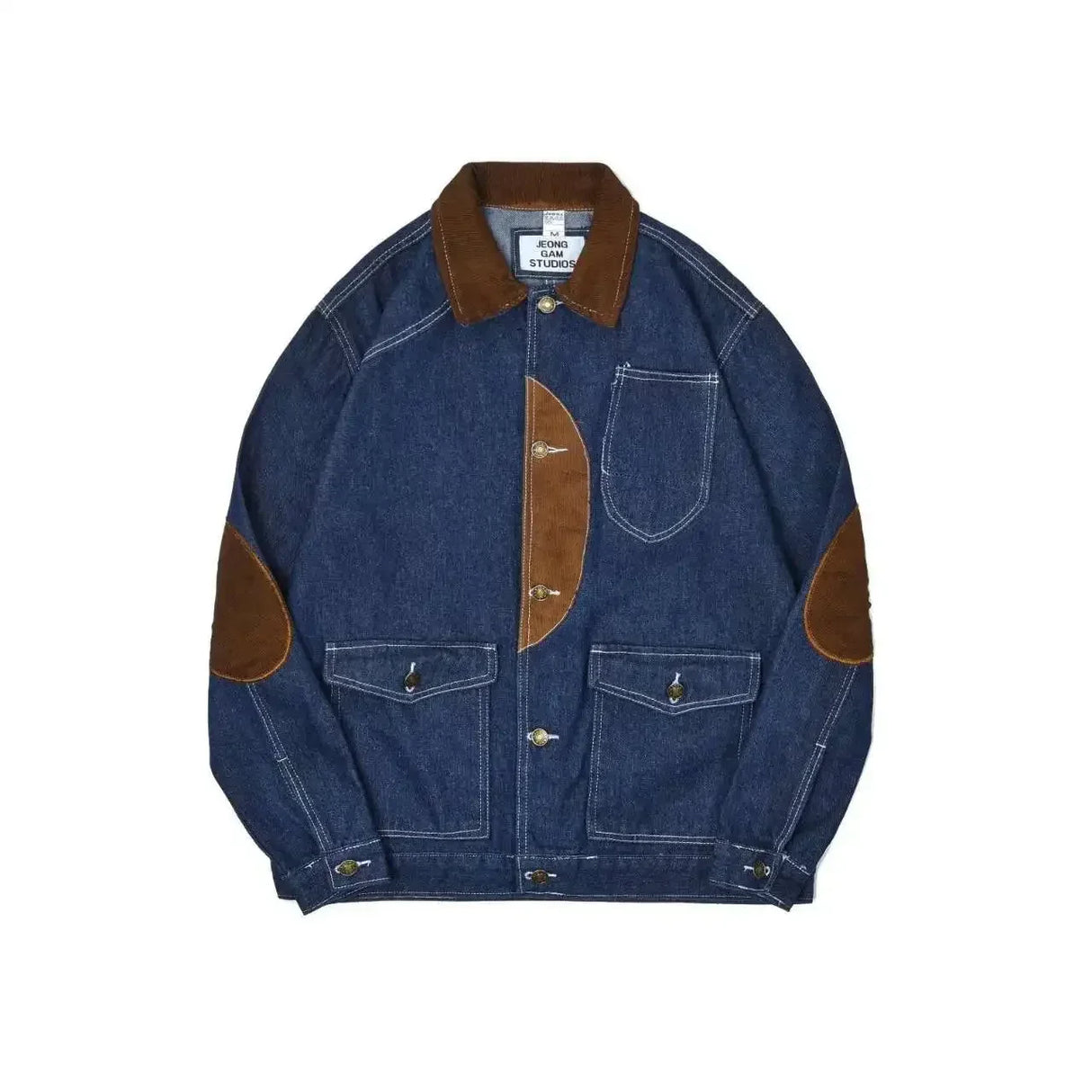 Spring Autumn New Men's Denim Jacket Loose Trend