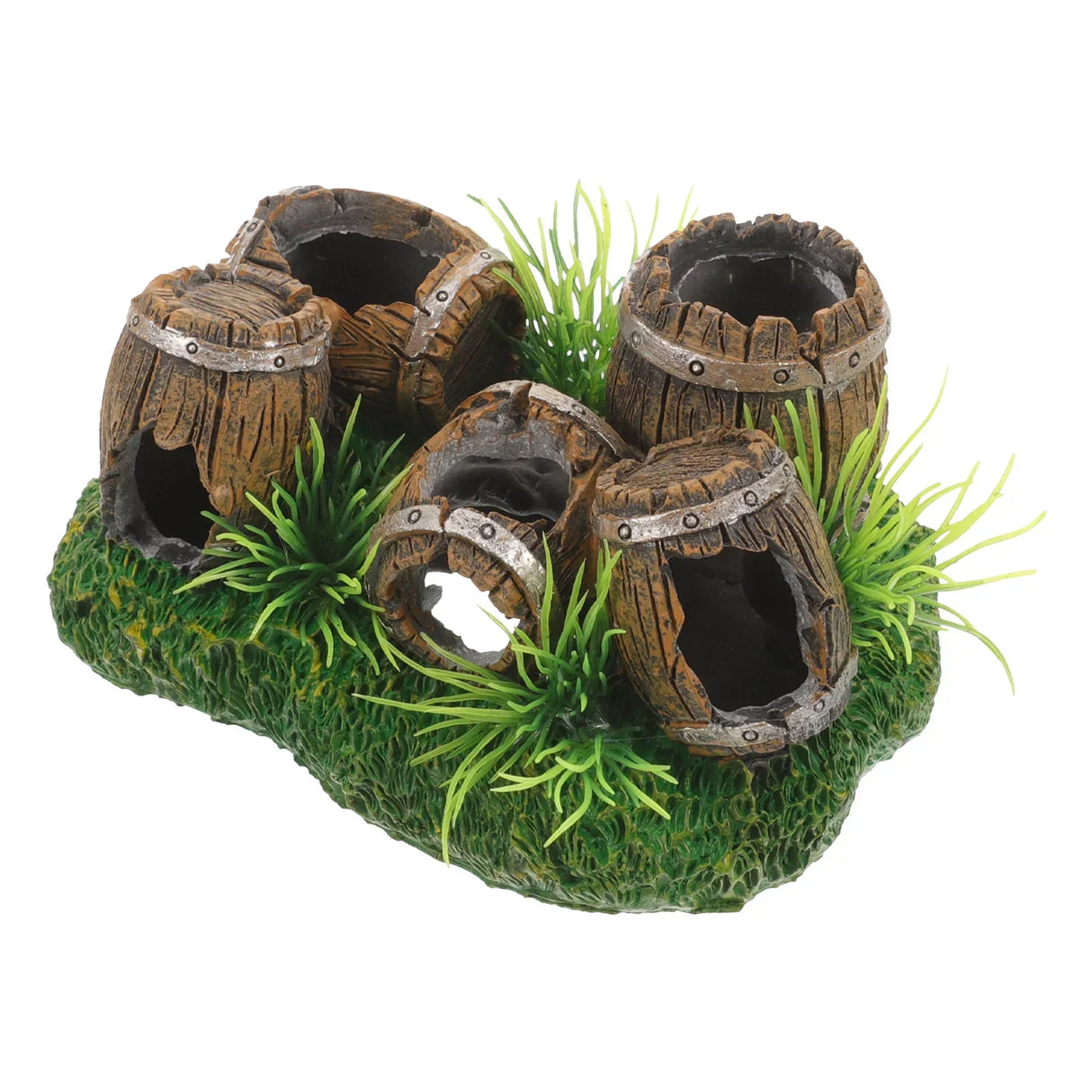Aquarium Decor Brine Shrimp Hatchery Barrel Hideout Fish