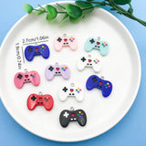 Randomly 610Pcs Colorful Resin Game Controller Charms Pendants
