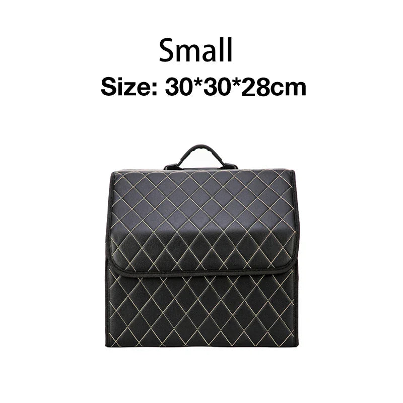 Car Trunk Organizer Box Capacity Auto Organizer Box
