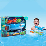 0-3Y Funny Shark Bath Toy Boys Girls Catch