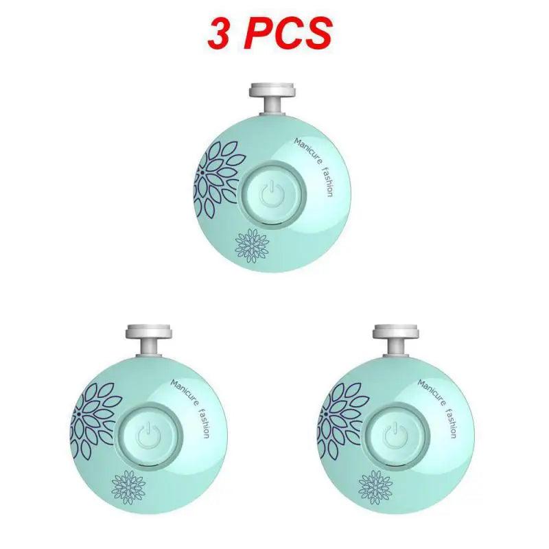 1~4PCS Baby Electric Nail Trimmer Kid Nail Polisher