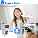 4K 8MP WIFI Cameras Wireless NVR Kit Outdoor