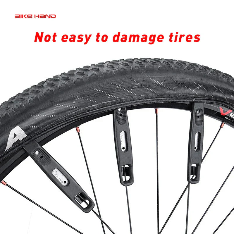 BIKE HAND 3 PCS Tire Lever Steel Core
