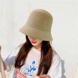 New Summer Foldable Bucket Hats For Women Girls