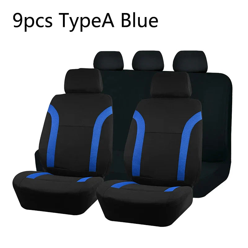 AUTO PLUS Sports Universal Polyester Car Seat Cover