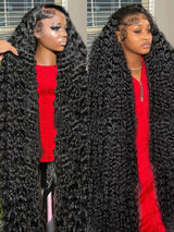 40 46 Inch Deep Wave 13x4 Lace Frontal