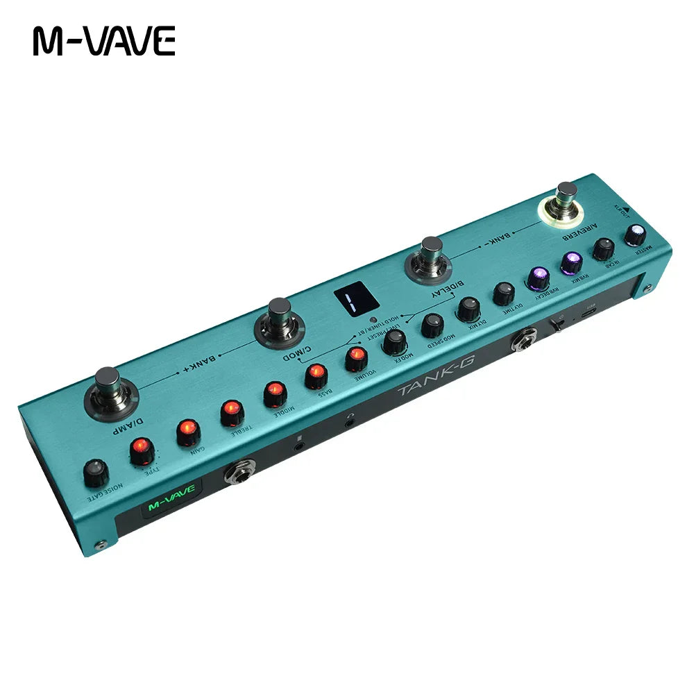 M-vave Cube BABY Rechargeable Multi Effects Pedal Delay
