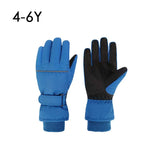 Waterproof Adult Kids Ski Gloves Thick Children Mittens