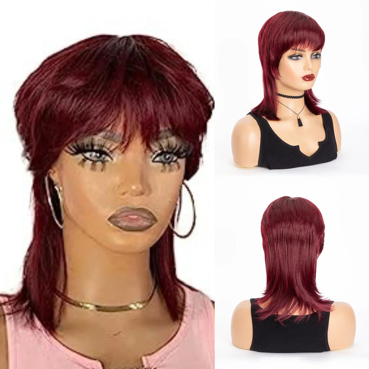 WIGERA Synthetic Short Pixie Cut Wigs On Sale