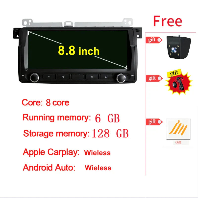 Factory Price Android12 Auto Bluetooth Speaker GPS Navigation
