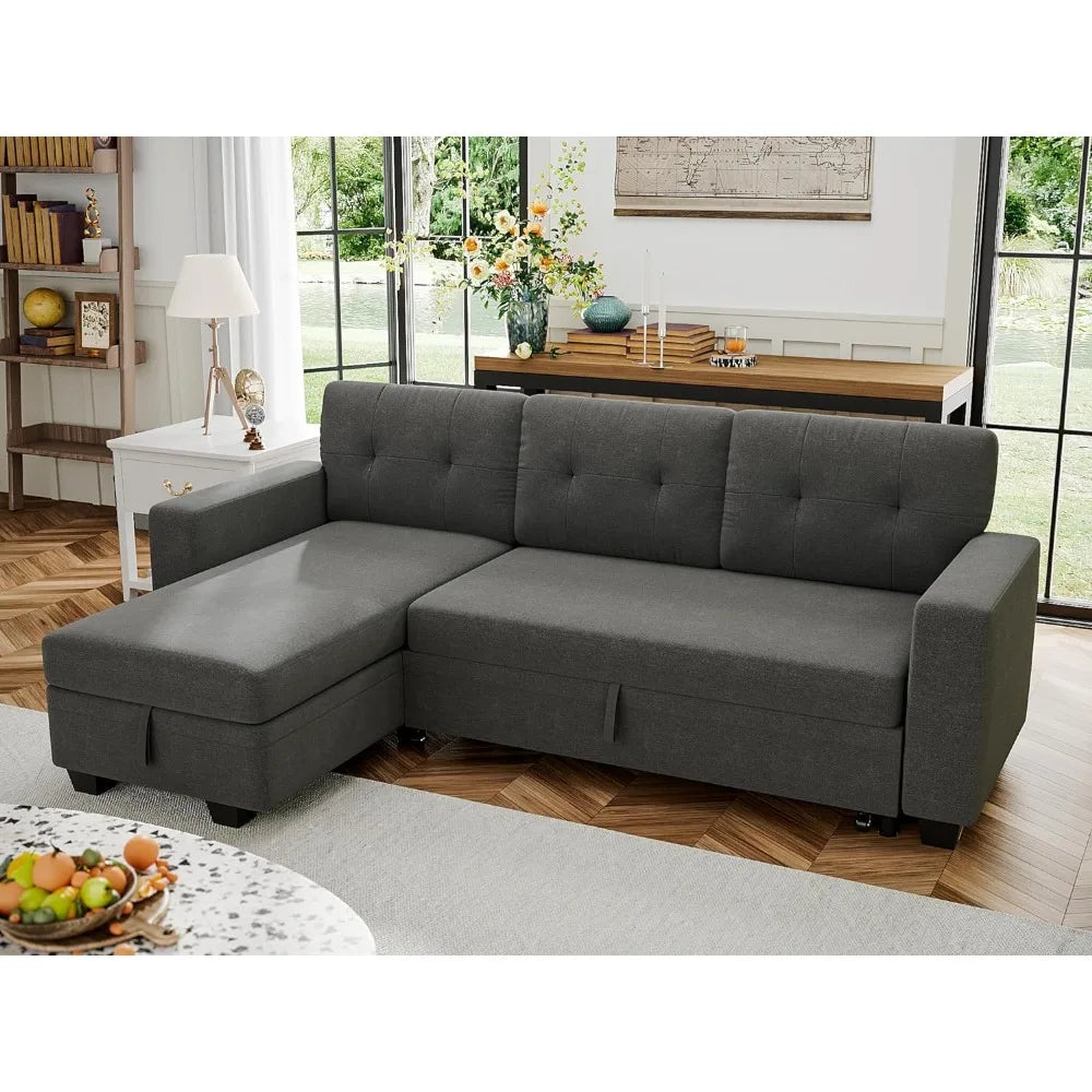 Sofa Bed Reversible Convertible Sleeper Pull Out Couches