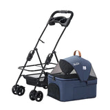 Detachable Pet Trolley 4 Wheel Universal Dog Stroller