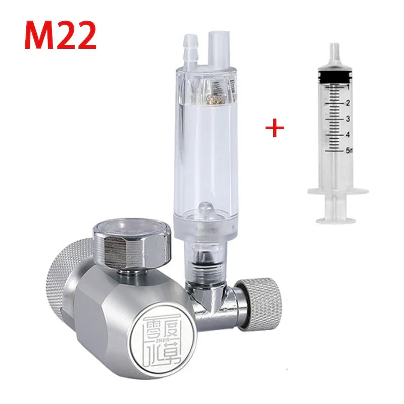 Aquarium CO2 regulator, aquarium aluminum alloy simple single