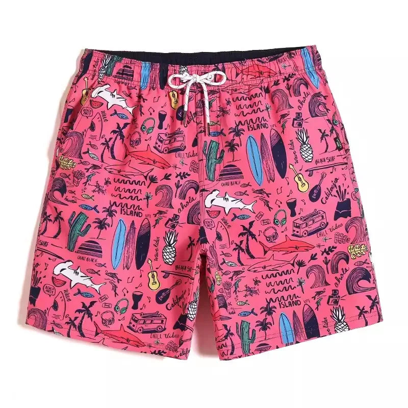 2023 Beach Vacation Beach Shorts Men's Quick Dry