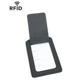 Stylish PU Leather Suitcase Identifier Tag Travel Luggage