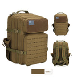 45L Military Tactical Backpack, Large Capacity Outdoor Rucksack