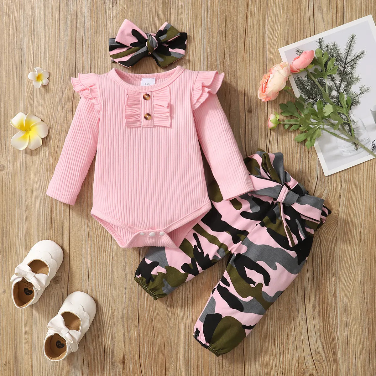 0-18 Months Newborn Baby Girl Clothes Set Infant