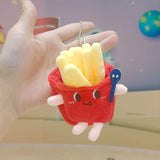 12cm Kawaii Food Bread Hamburger Hot Dog French