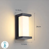 LED outdoor lights waterproof IP65 Motion Sensor light