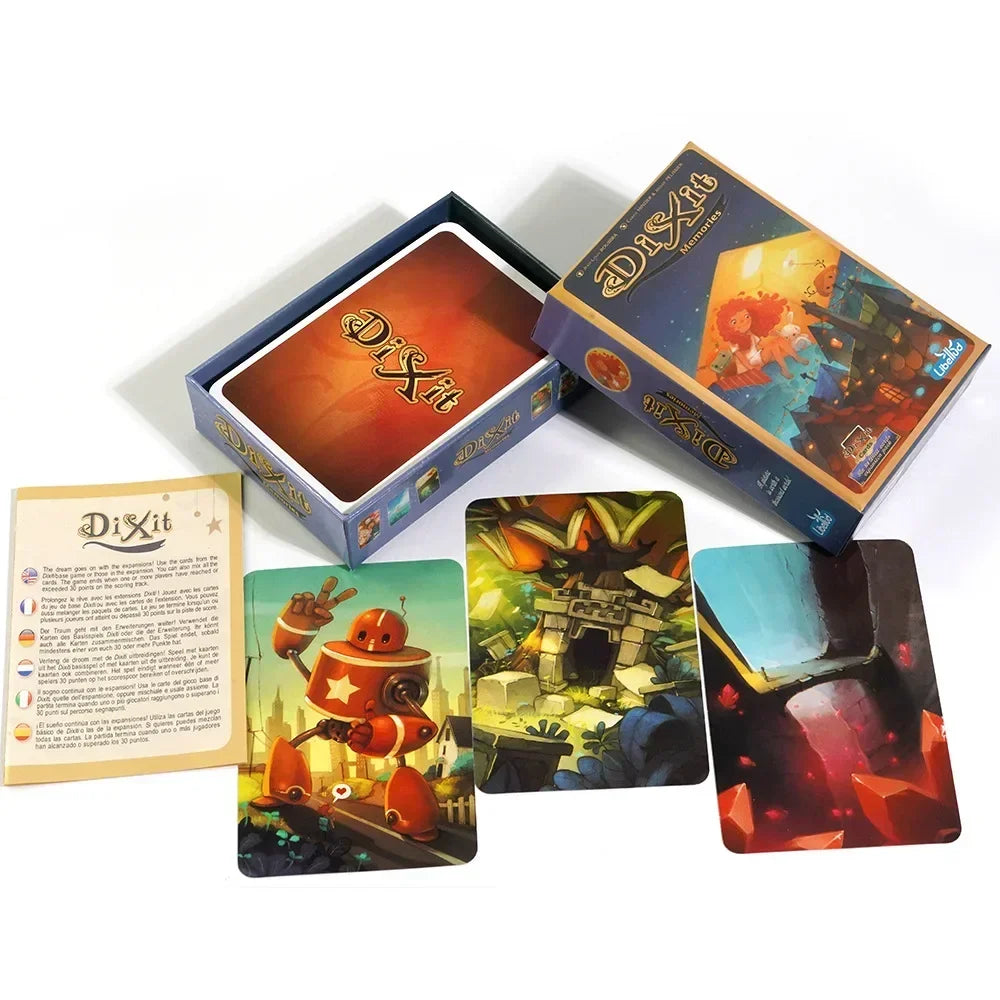 Board Game Dixit English Edition Expansion Strategic Family