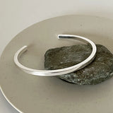 100% Solid 925 Sterling Silver Metal Bracelet for