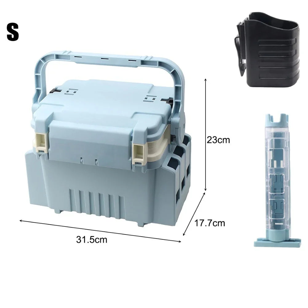 Large Capacity Fishing Tackle Box Multifunctional Fishing Lures