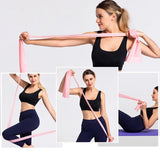 Yoga physiotherapy elastic band gym resistance band sports