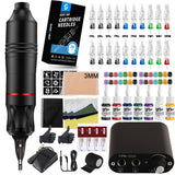 Complete Tattoo Machine Pen Kit Rotaty Tattoo Pen