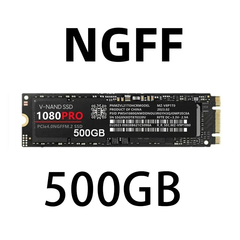 1080Pro 4TB SSD M2 2280 PCIe 4.0 NVME