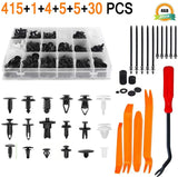 Mixed Auto Fastener Clip Car Body Push Retainer