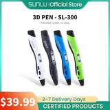 Creative 3D Printing Pen by SUNLU SL-300 -