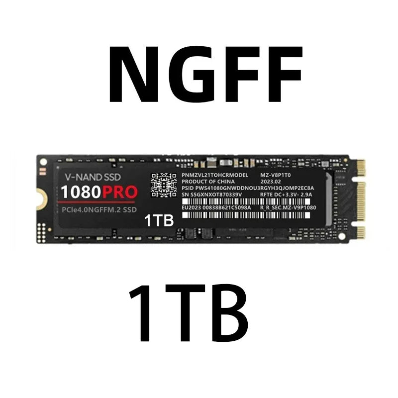 1080Pro 4TB SSD M2 2280 PCIe 4.0 NVME