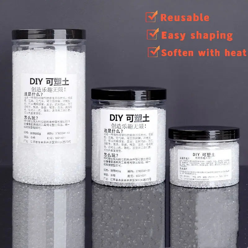 1Bottle Plastic Resin Pellet Polymorph Pellet Painting Thermoplastic