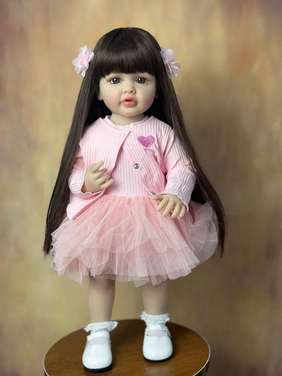 BZDOLL 55CM 22Inch Can Stand Reborn Baby Lifelike