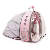 Expandable Cat Carrier Backpack Large Transparent Pet Carrier