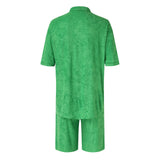 Men's Polo Suit Fashion Men Sets Mens Solid